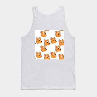 corgi head Tank Top